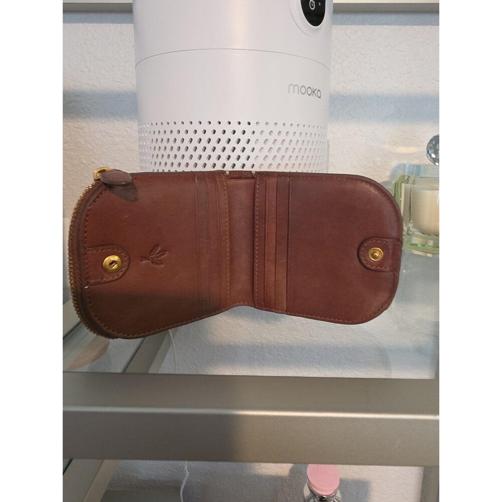Brown Margot Leather Coin Purse Wallet - Picture 4 of 5